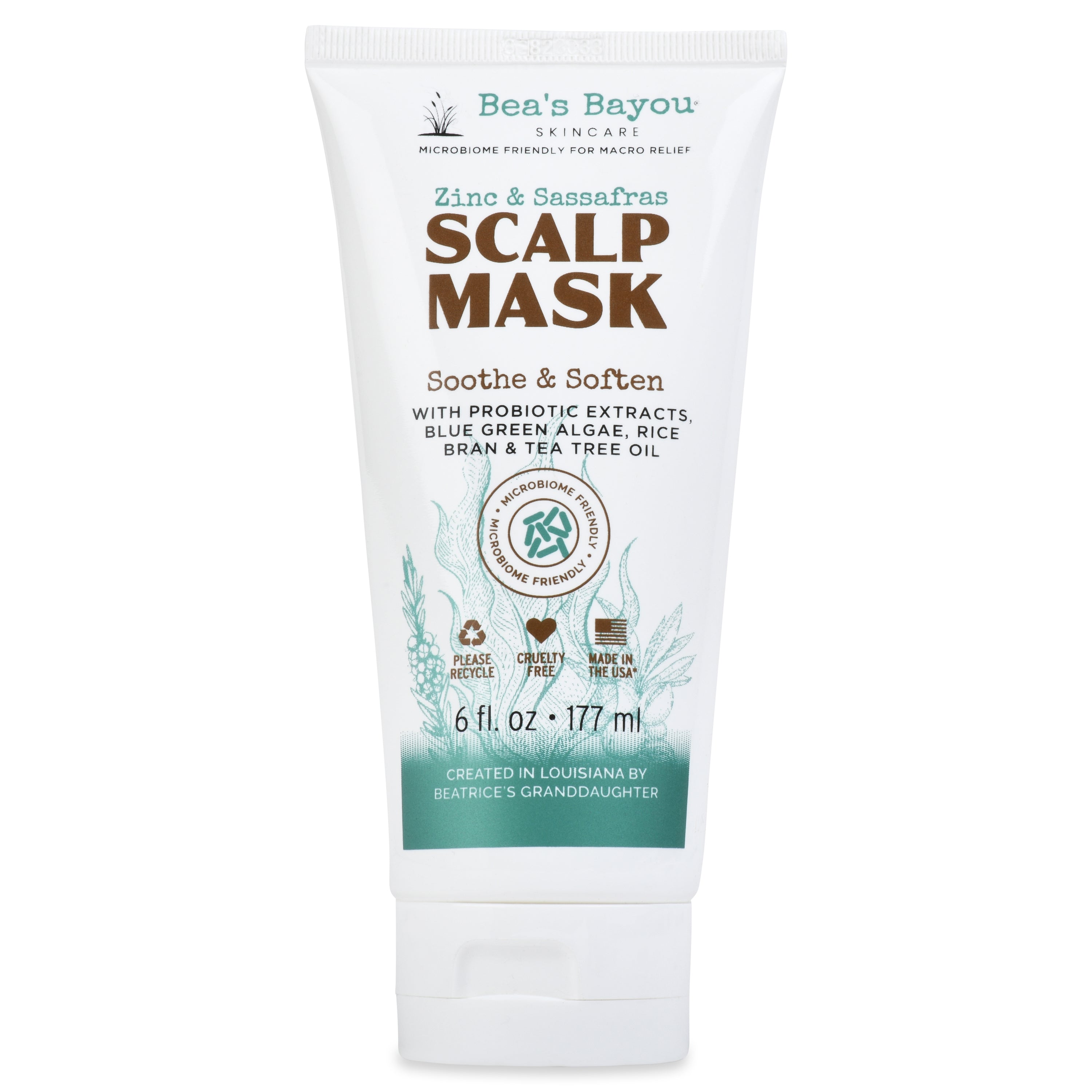 Free Zinc & Blue Green Algae Scalp Relief Mask - Bea&