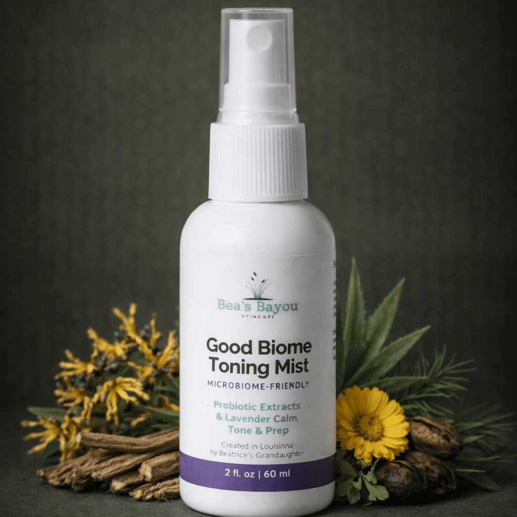 Herbal Prebiotic Toning Mist | Gentle and Soothing - Bea's Bayou Skincare
