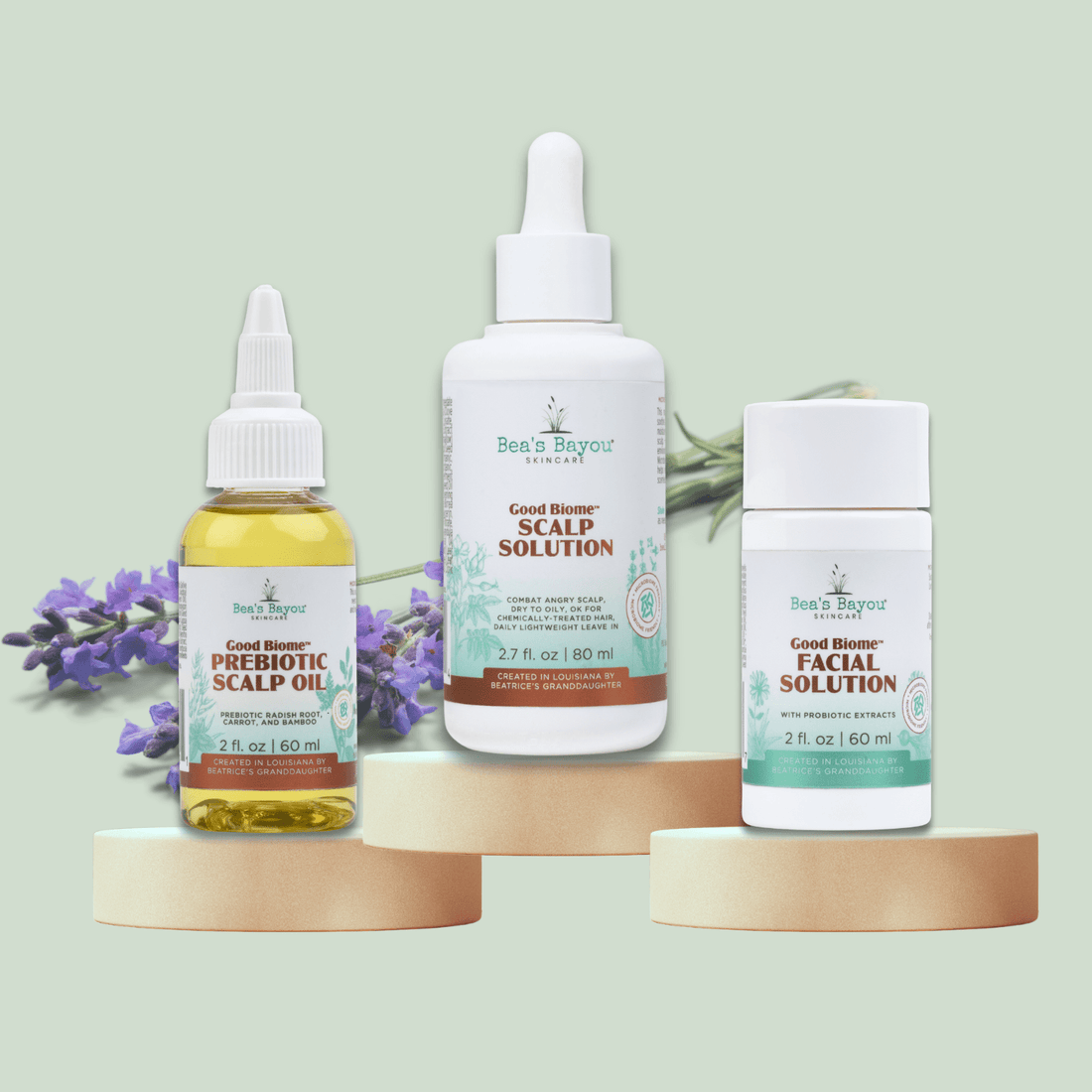 Scalp & Skin Relief Essentials Bundle | Good Biome Collection - Bea&