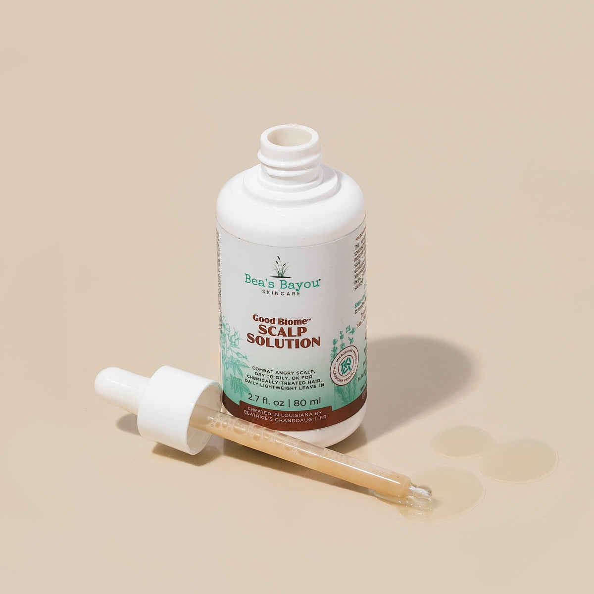 Seborrheic Itchy Scalp Solution | Herbal Probiotic Leave - in - Bea's Bayou Skincare