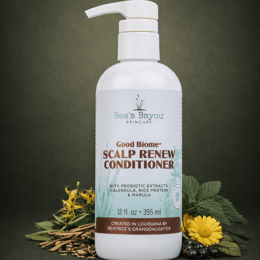 Seborrheic Dermatitis Moisturizing Conditioner | Scalp Barrier Repair — front label product image by Bea’s Bayou Skincare