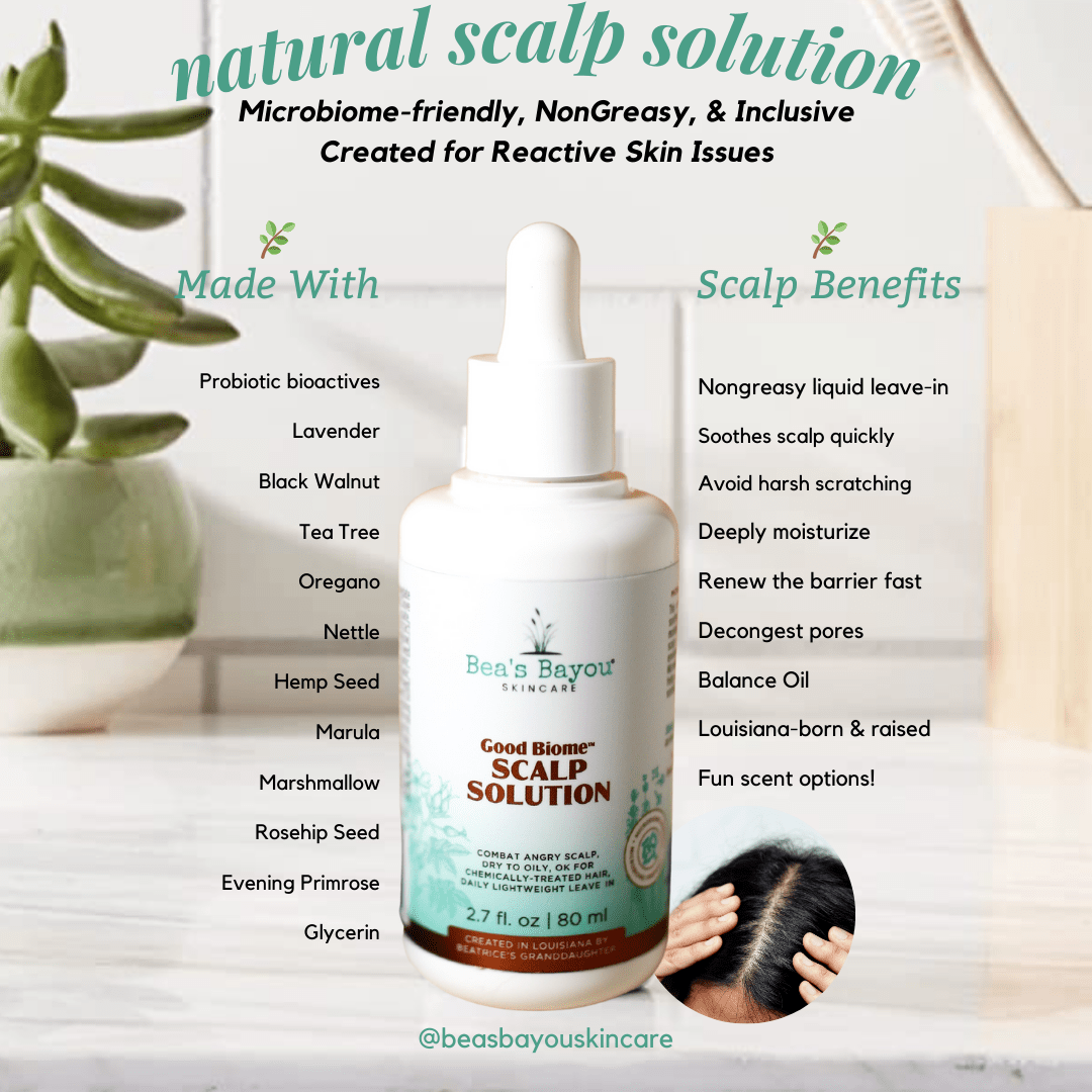 Clarify, Hydrate, & Soothe Scalp Relief Bundle for Sensitive Flaky Scalps - Bea&