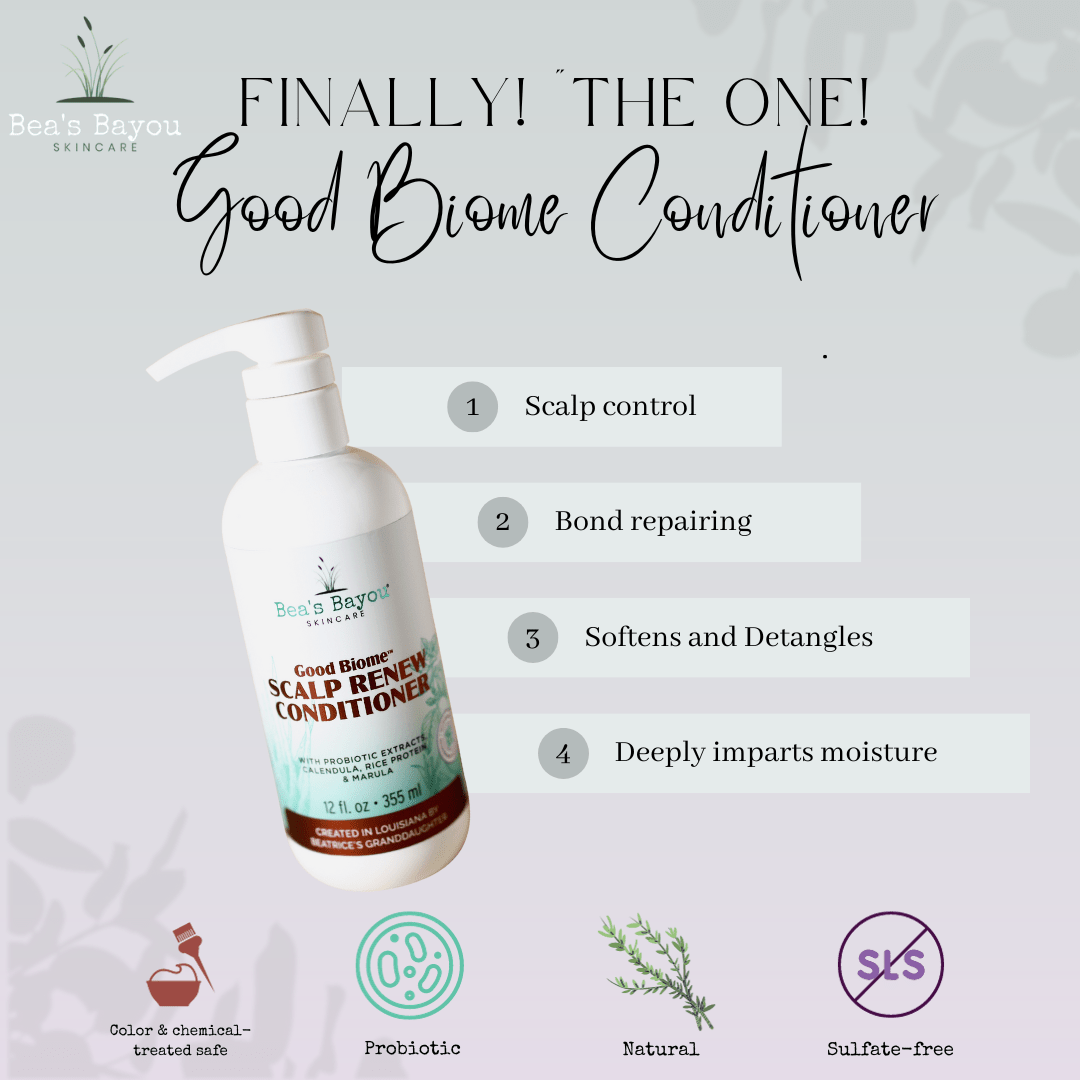 Moisturizing Seborrheic Shampoo and Herbal Conditioner | 12 oz ea. - Bea&