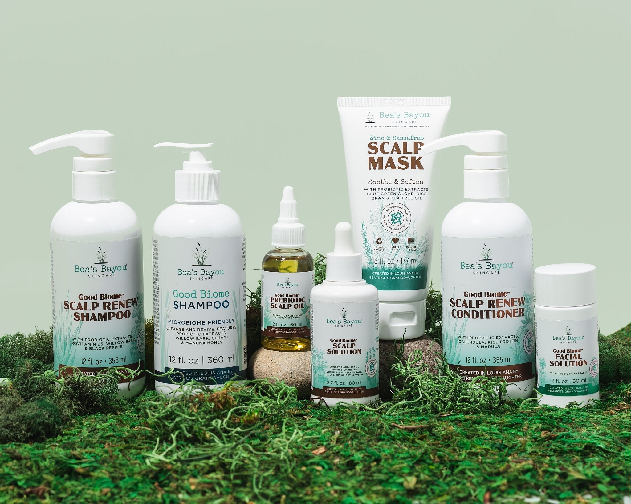 Complete Relief Scalp Care Bundle: Seborrheic Solutions for Balanced Scalp & Hair - Bea's Bayou Skincare