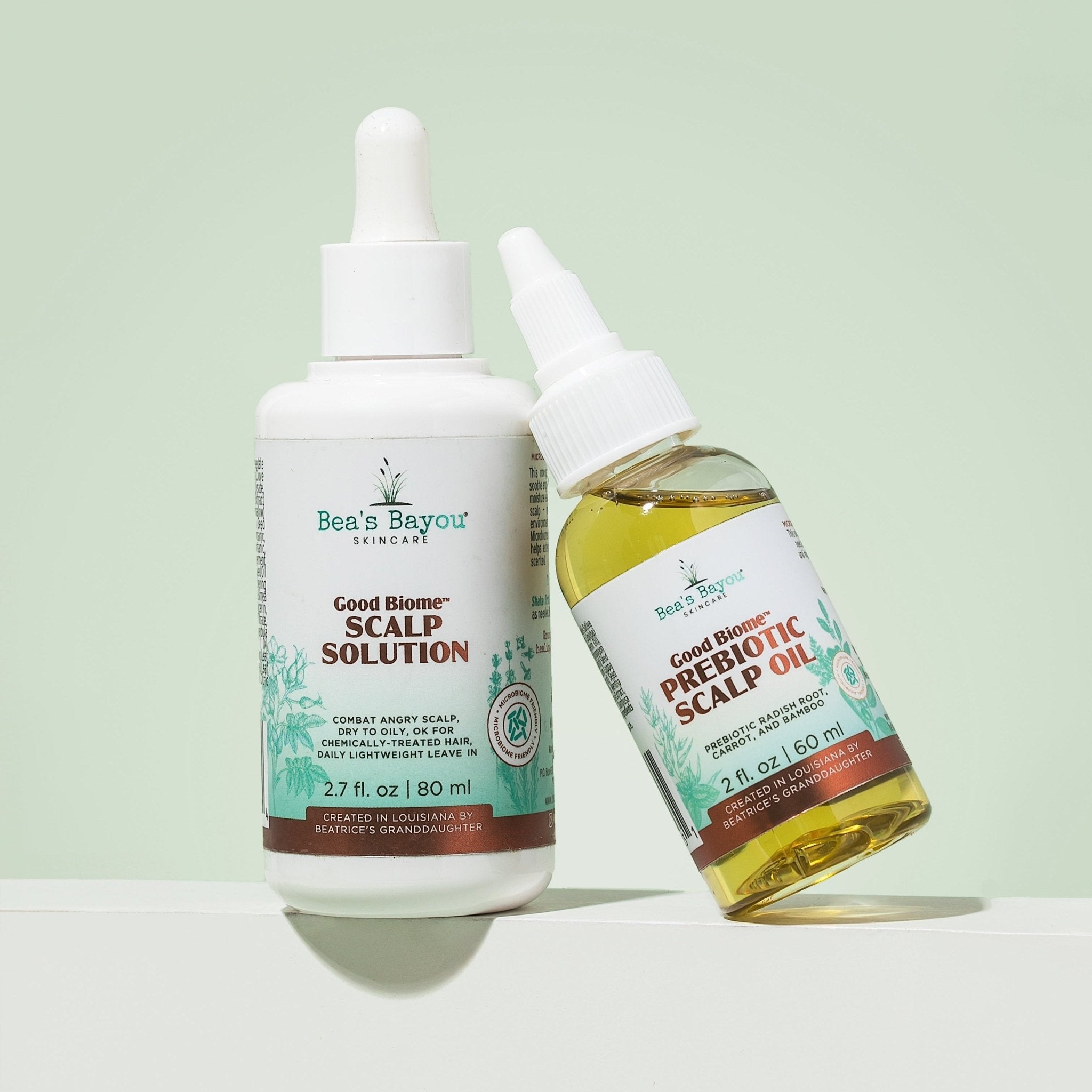 Good Biome Seborrheic Scalp Solution and Prebiotic Scalp Oil Bundle - Bea's Bayou Skincare