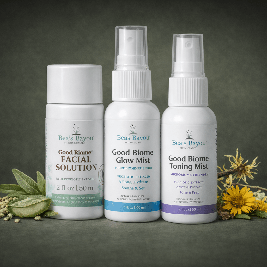 Prebiotic Face Solution & Mists Bundle - Bea's Bayou Skincare