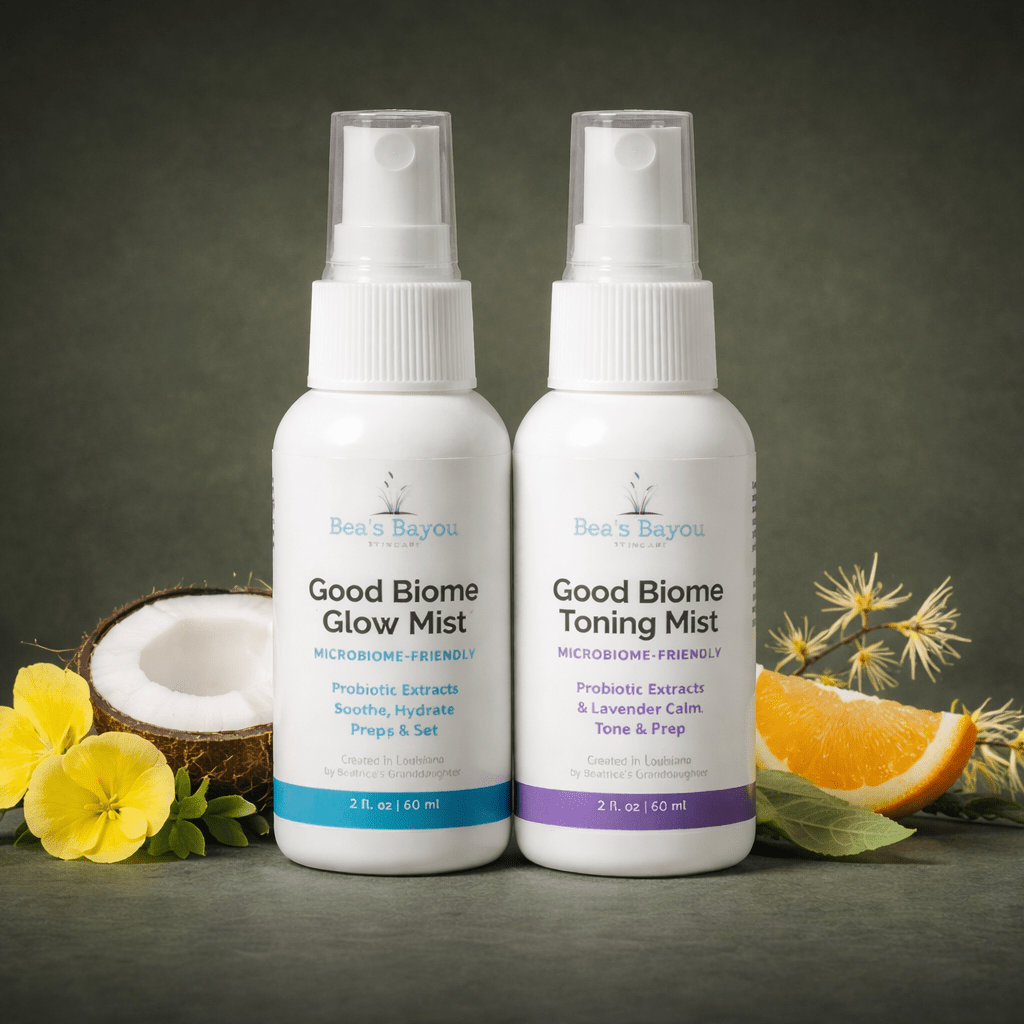 Prebiotic Facial Toning &amp; Glow Setting Mist Set | Bioactive Skincare - Bea&
