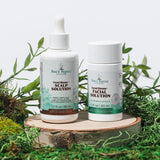 Scalp Relief Solution & Gentle Biome - Friendly Facial Fluid: Prebiotic + AHA + BHA - Bea's Bayou Skincare