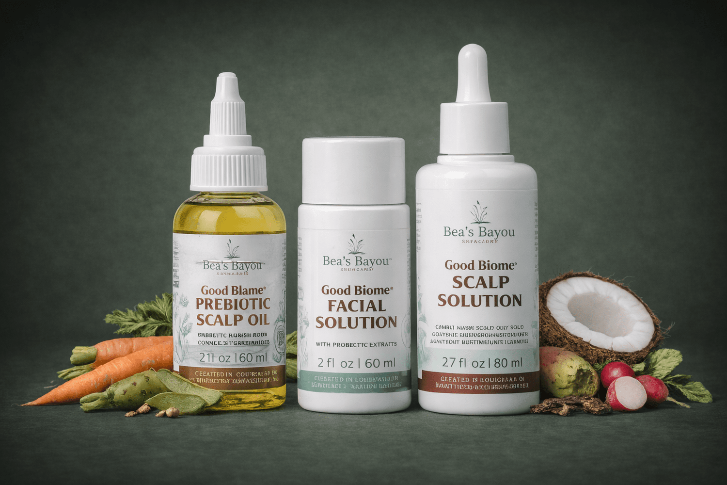 Scalp &amp; Skin Relief Essentials Bundle | Good Biome Collection - Bea&