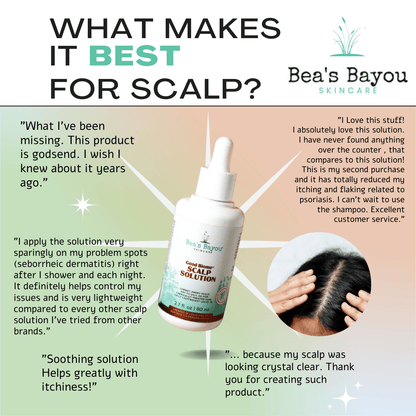 Seborrheic Itchy Scalp Solution | Herbal Probiotic Leave - in - Bea&