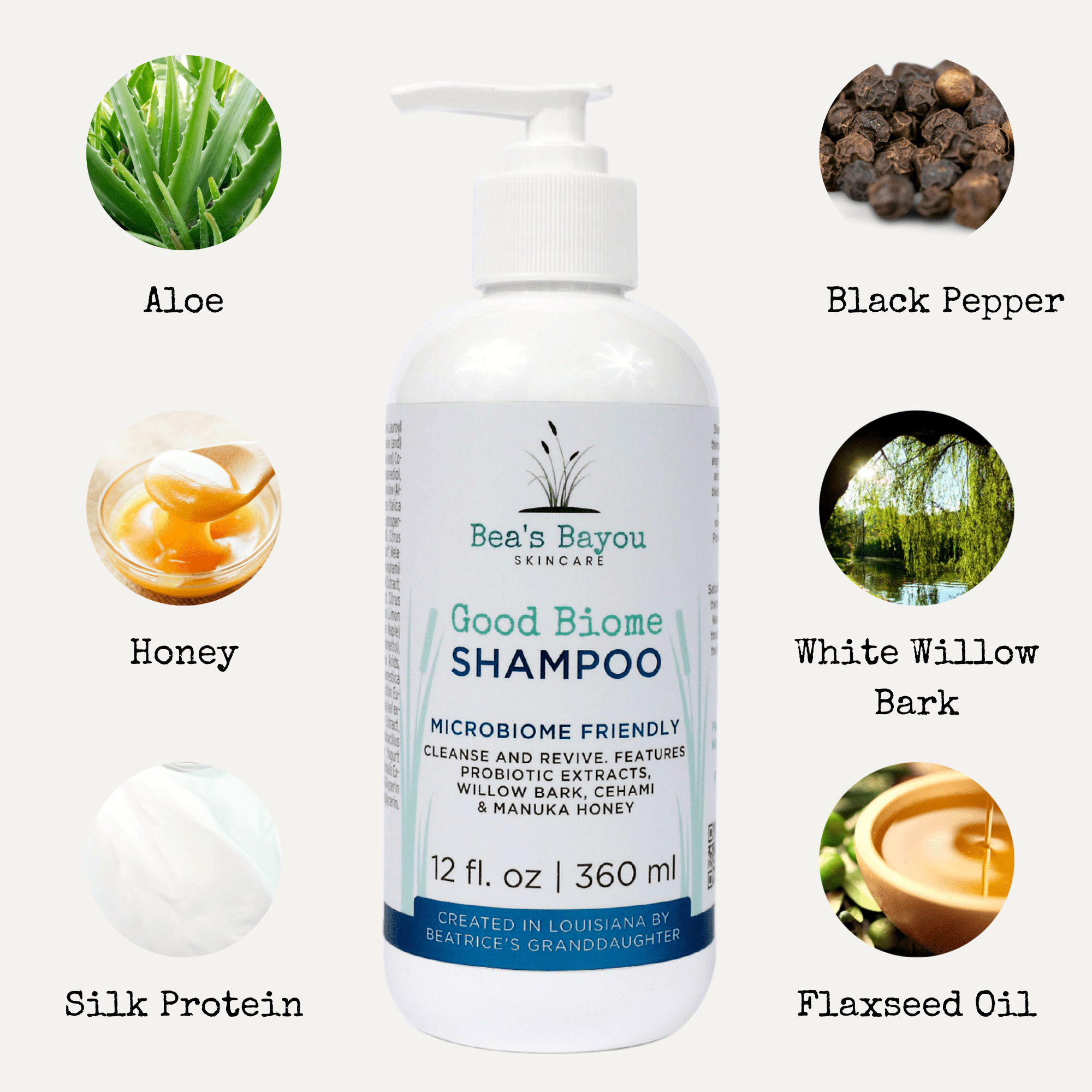 Clarifying Seborrheic Shampoo & Moisturizing Conditioner Duo | Flaky Scalp - Bea's Bayou Skincare